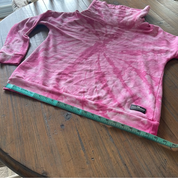 Simply Southern L pink tie dye sweatshirt - Picture 12 of 16